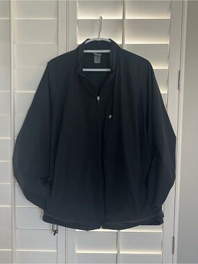 Champion Men's Black Windbreaker Jacket